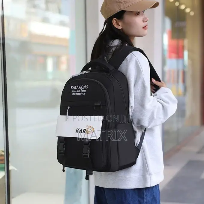 Girls Fashion Backpack - Black