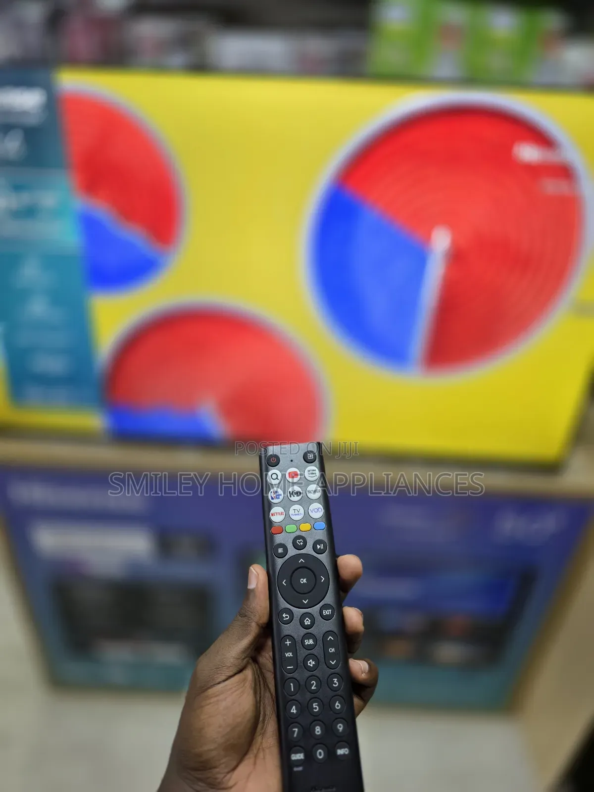 Beeyi Layisi on Hisense 50inches Vidaa Smart Tv With 3 Yers Warranty