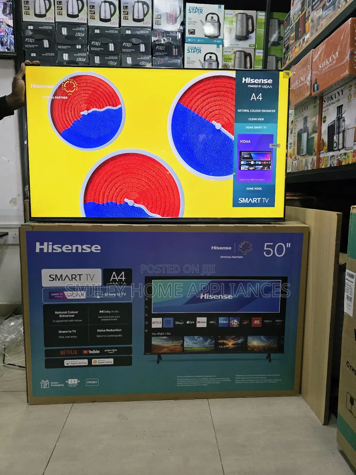 Hisense 50inches Full Hd 1080p Vidaa Smart Tv at 20% Discount Price