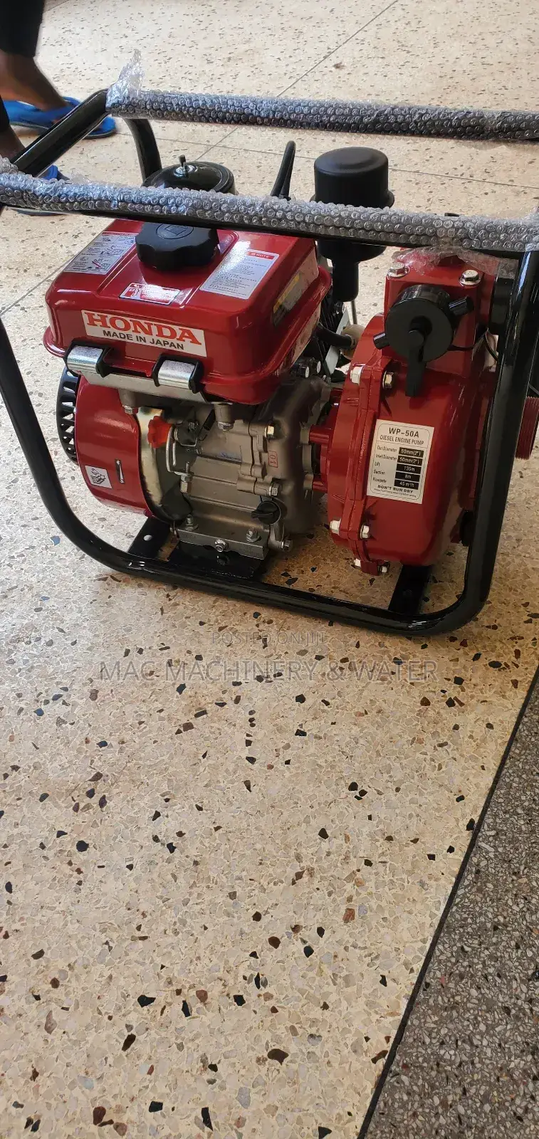 Honda Dieseel High Pressure Water Pump Over 800meters Head