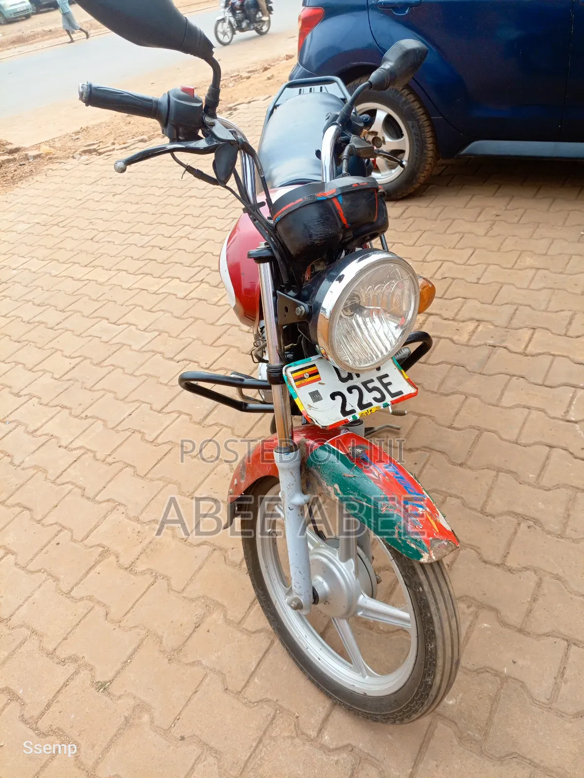 TVS HLX 125 2024 Red