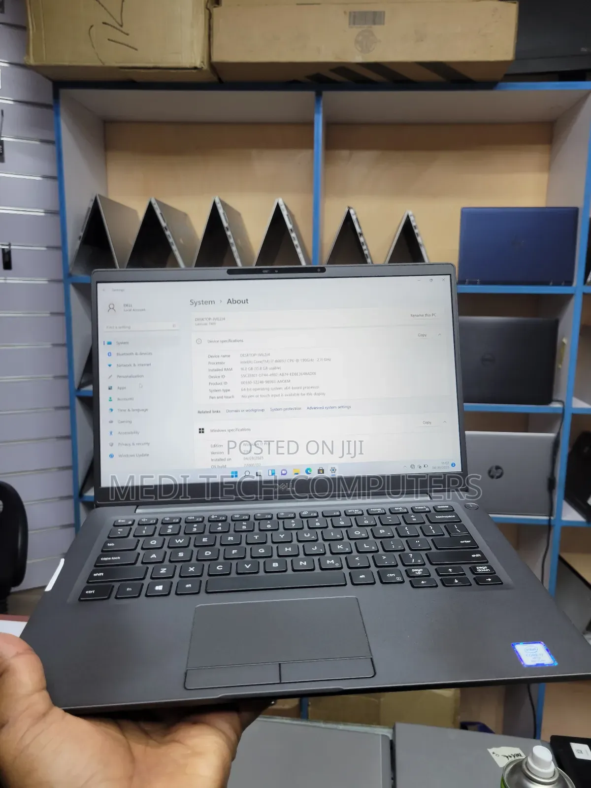Laptop Dell Latitude 7400 16GB Intel Core I7 SSD 256GB
