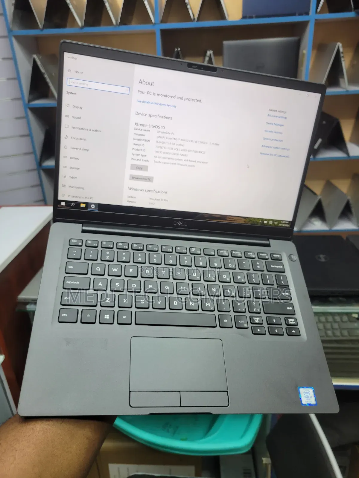 Laptop Dell Latitude 7400 16GB Intel Core I7 SSD 256GB
