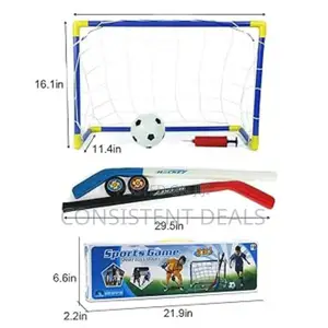 Kids Mini Hockey and Soccer Set