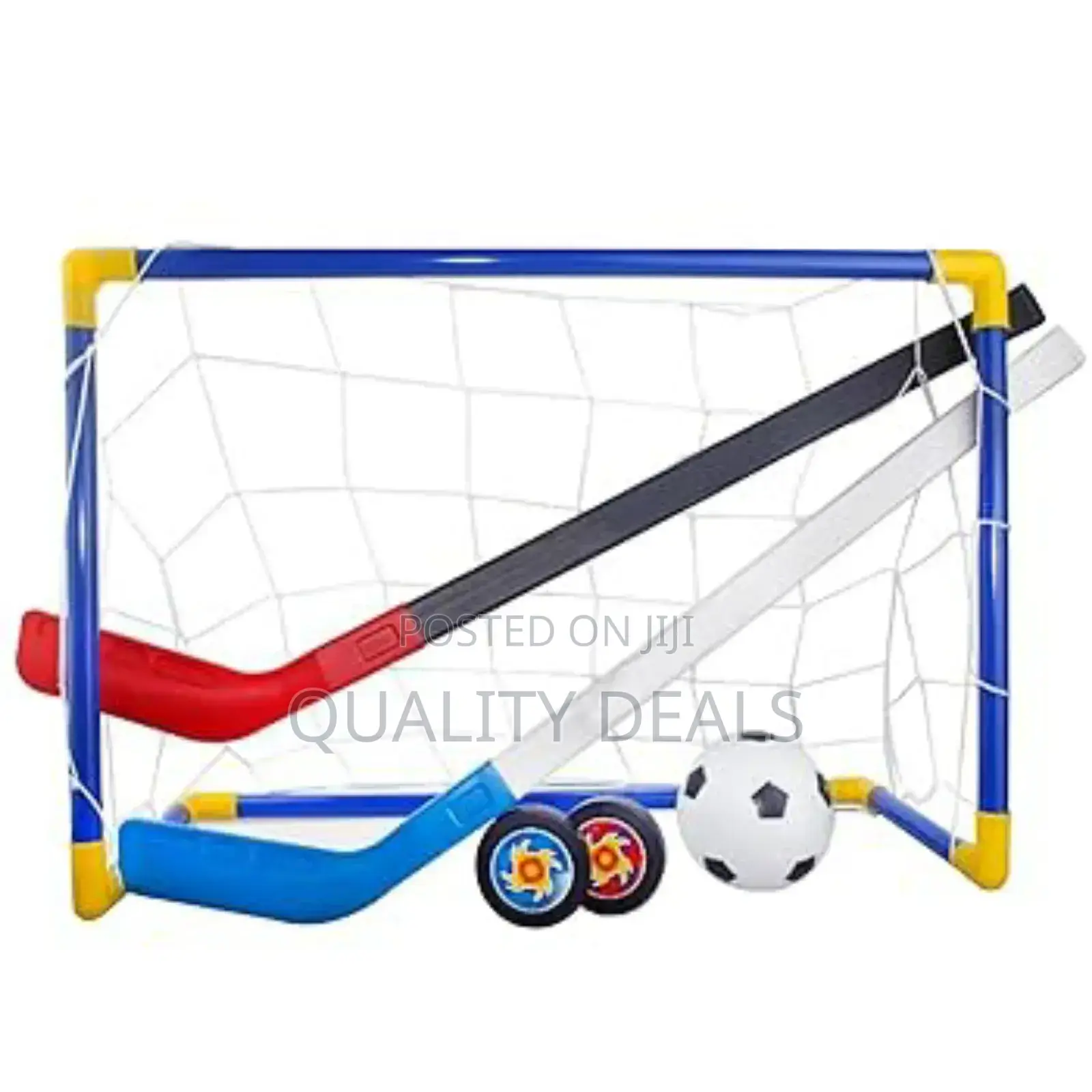 Kids 2in1 Hockey and Soccer Set