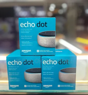 New Echo Dot 3rd Generation Black