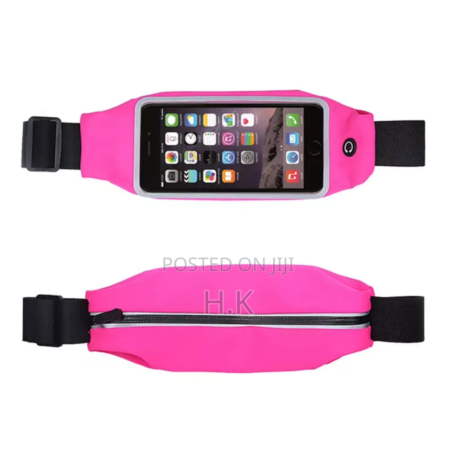 Waterproof Sports Gym Jogging Waist Belt Bag Case