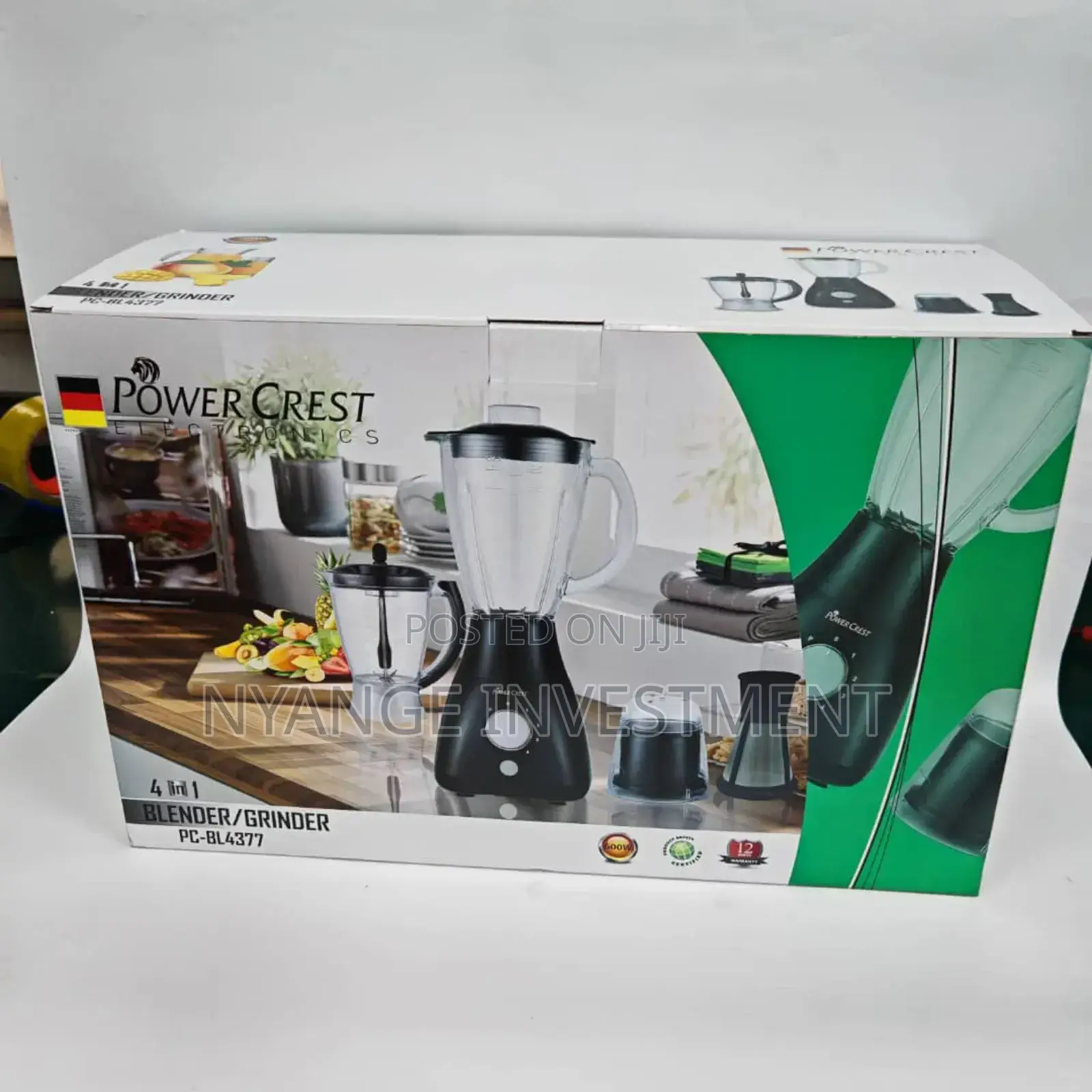 New Powercrest 4 in 1 Blender. Blender 4in1
