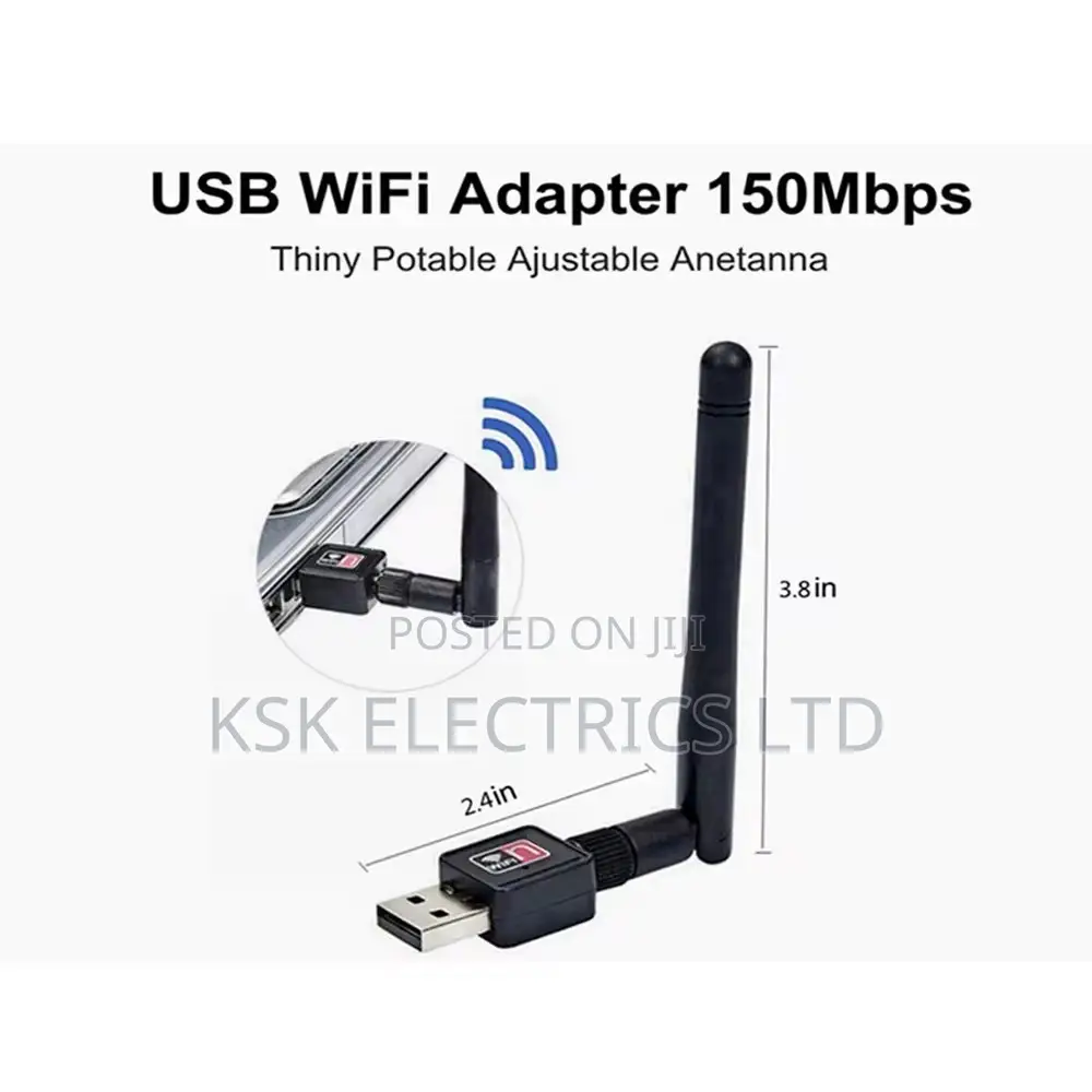 Mini 5g Network Card 600m Drive-Free External Usb Wifi Receiver Adapte