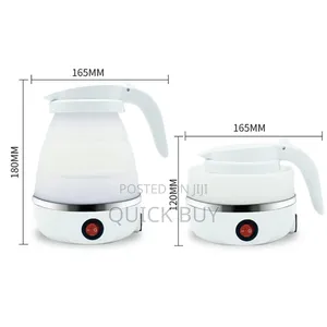 Silicon Foldable Electric Travel Kettle.
