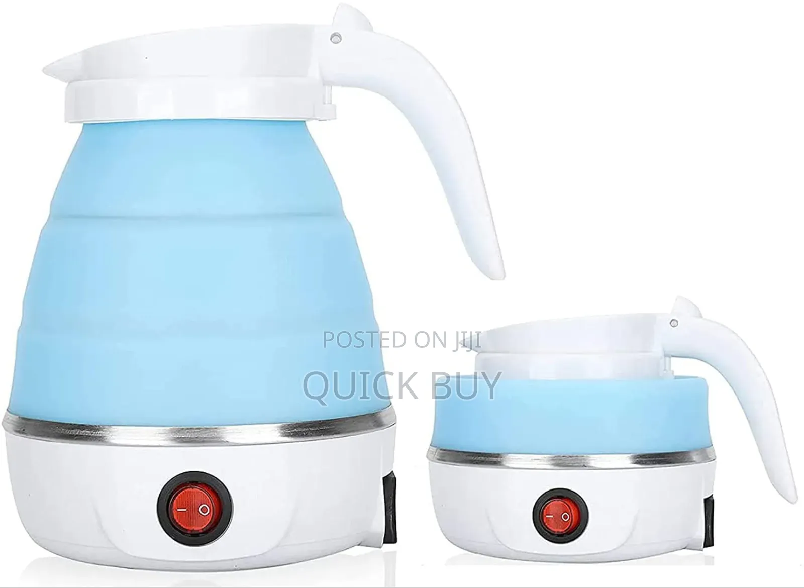 Silicon Foldable Electric Travel Kettle.