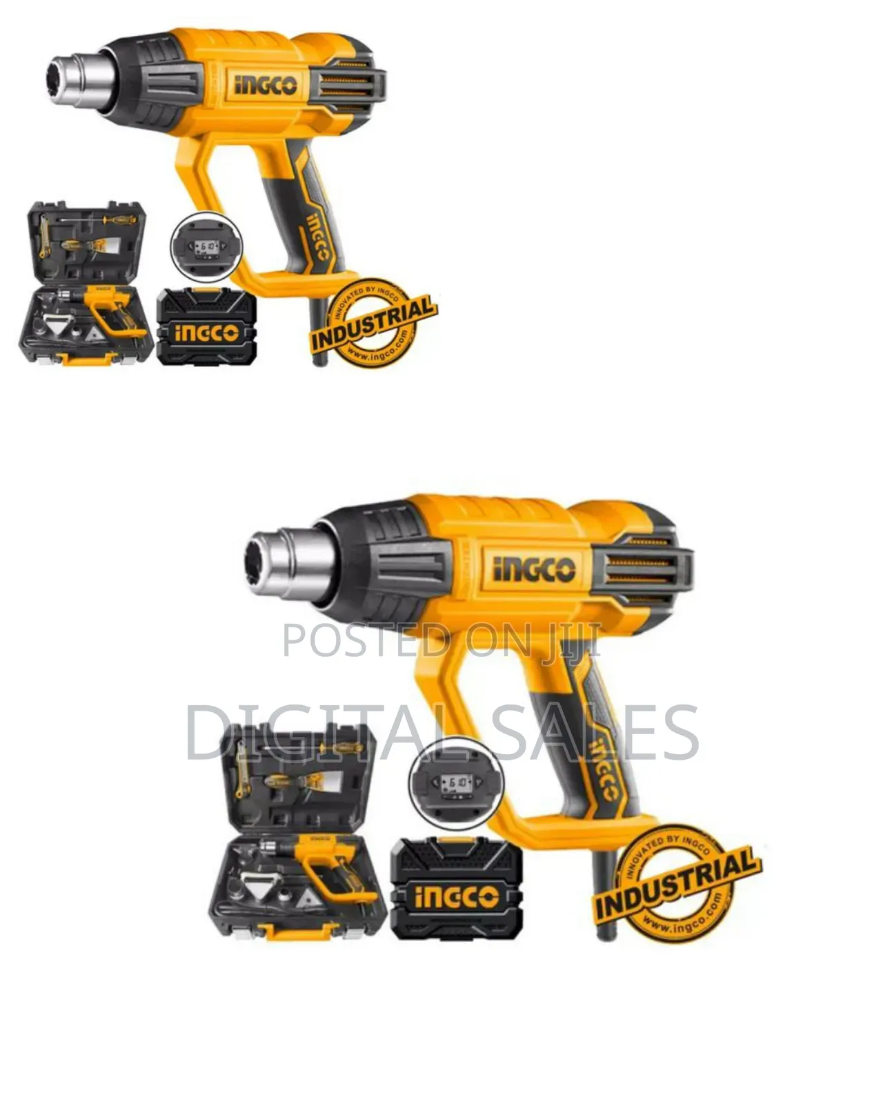 Heat Gun With Soft Rubber Grip