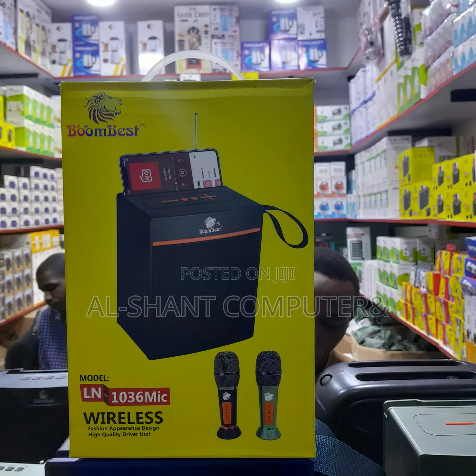 Boom Best Wireless Speaker With Wireless Microphone