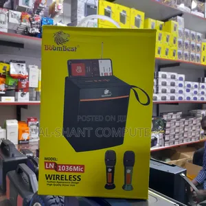 Boom Best Wireless Speaker With Wireless Microphone