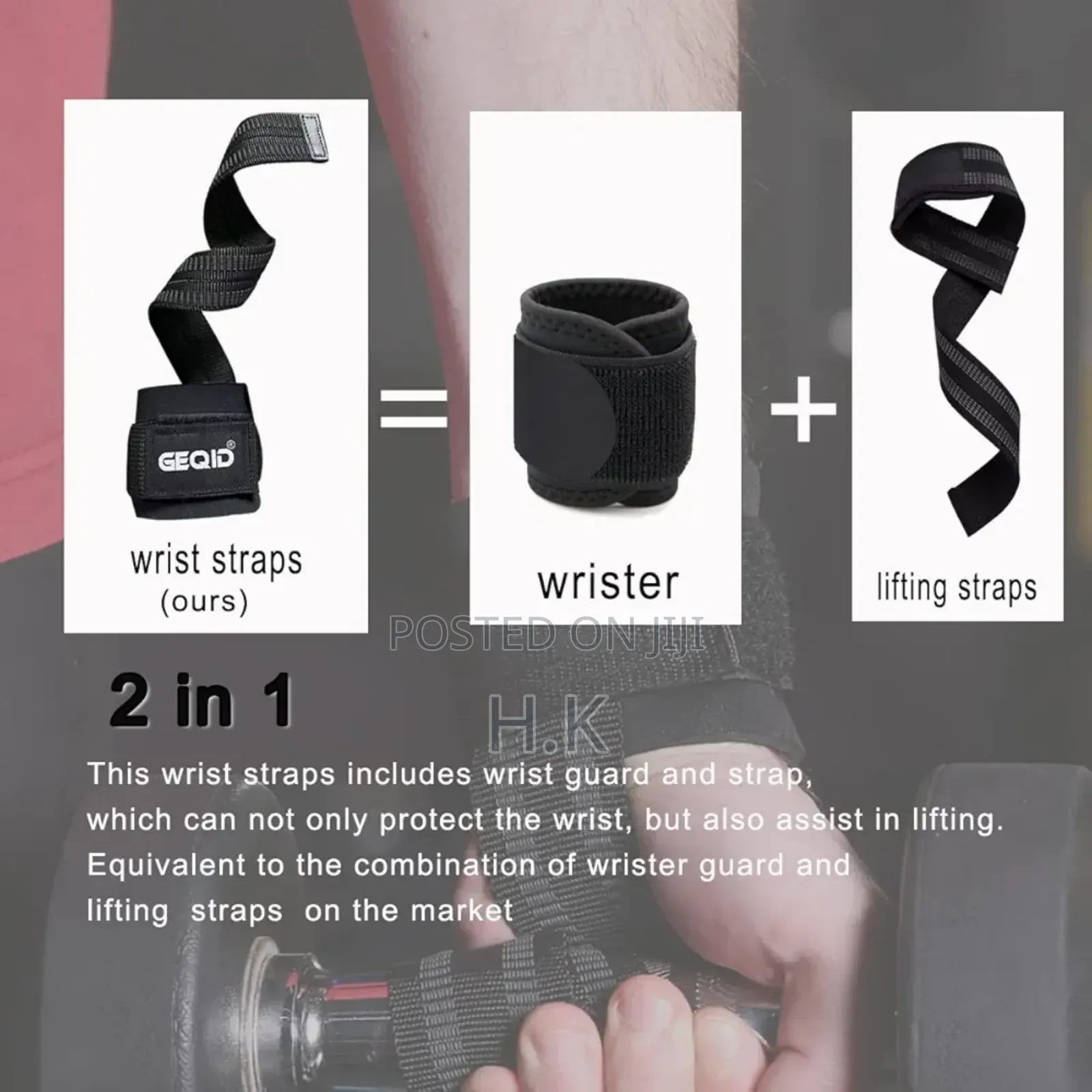 Wrist Straps for Weightlifting
