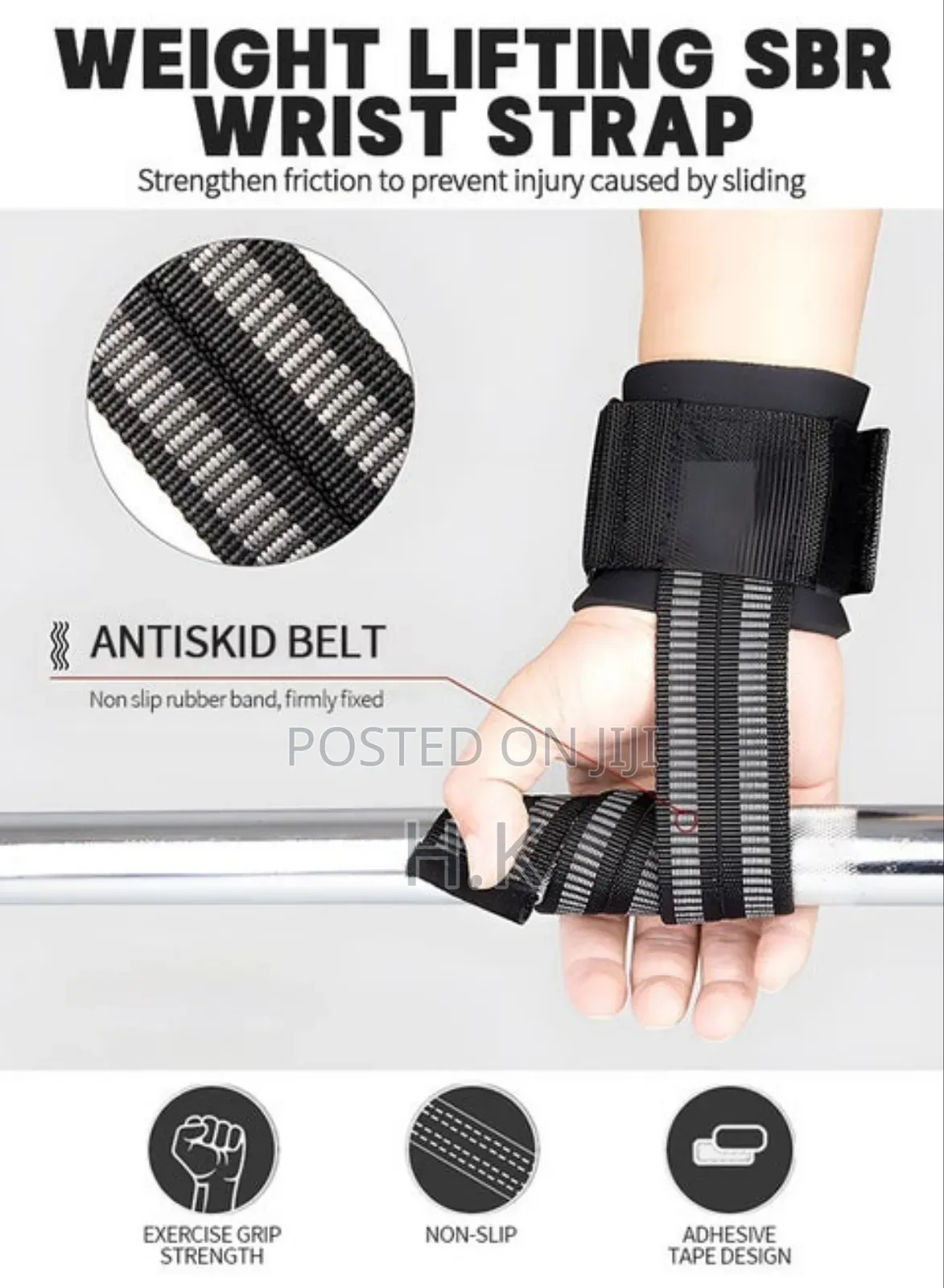 Lifting Wrist Straps for Weightlifting