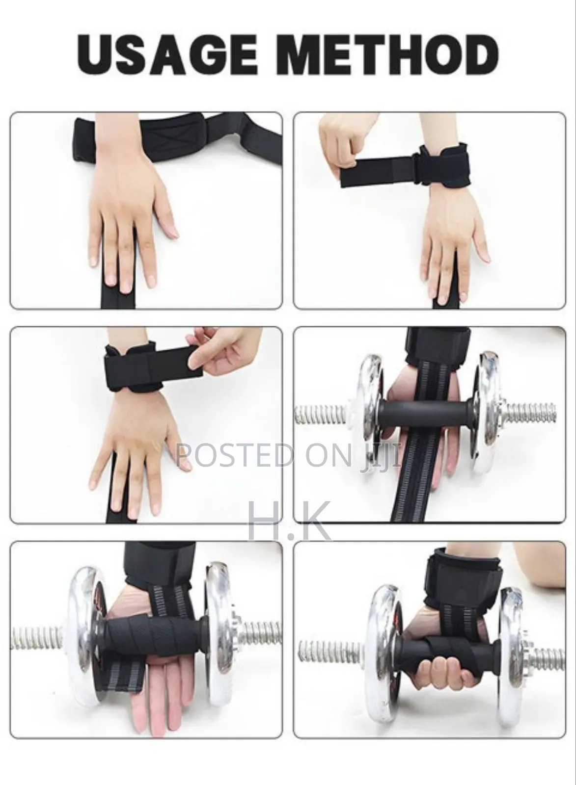 Lifting Wrist Straps for Weightlifting