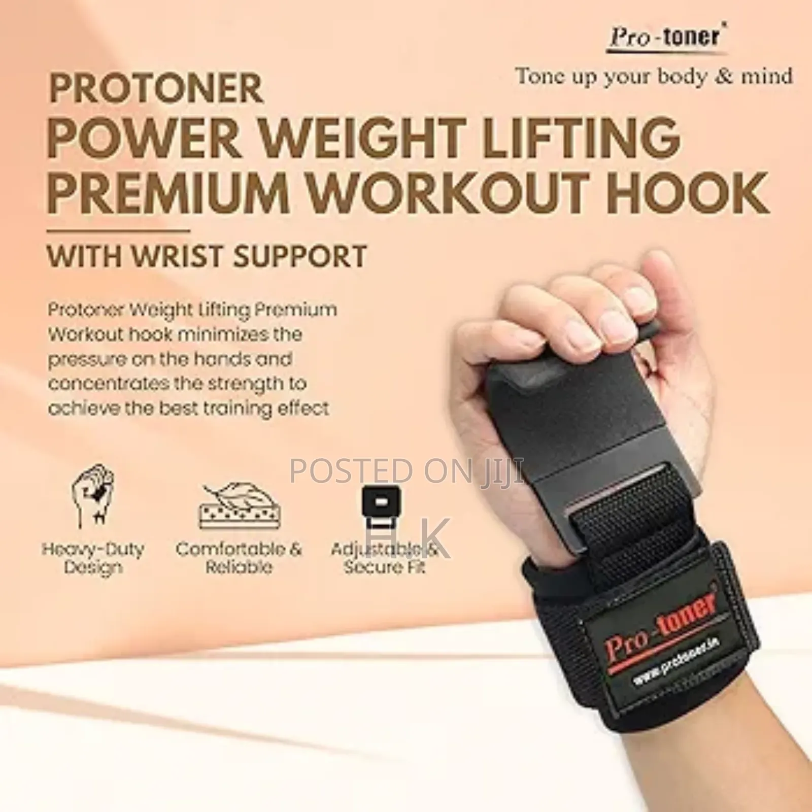 Power Weight Lifting/Dead Lifting, Cross-Training Premium Workout Hook
