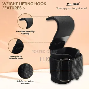 Power Weight Lifting/Dead Lifting, Cross-Training Premium Workout Hook