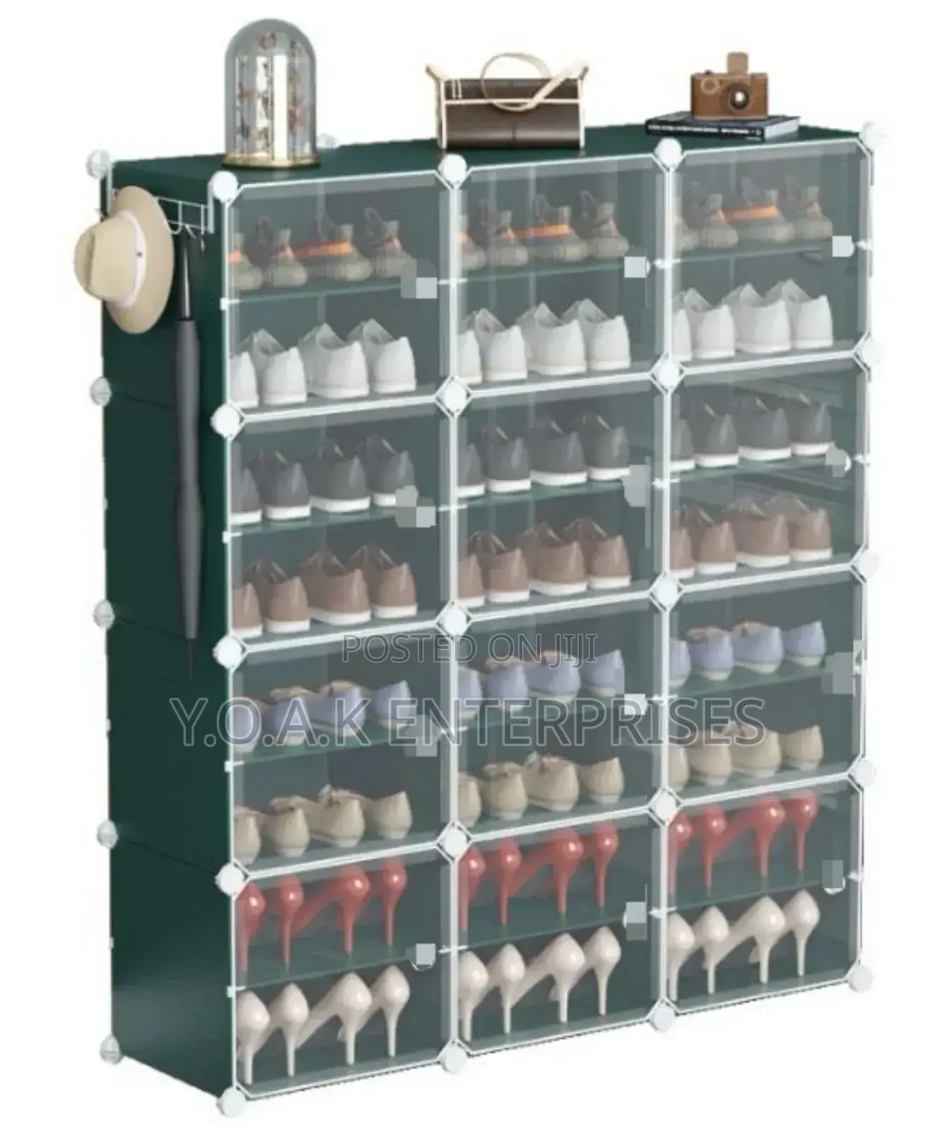 Three Columns Shoe Rack