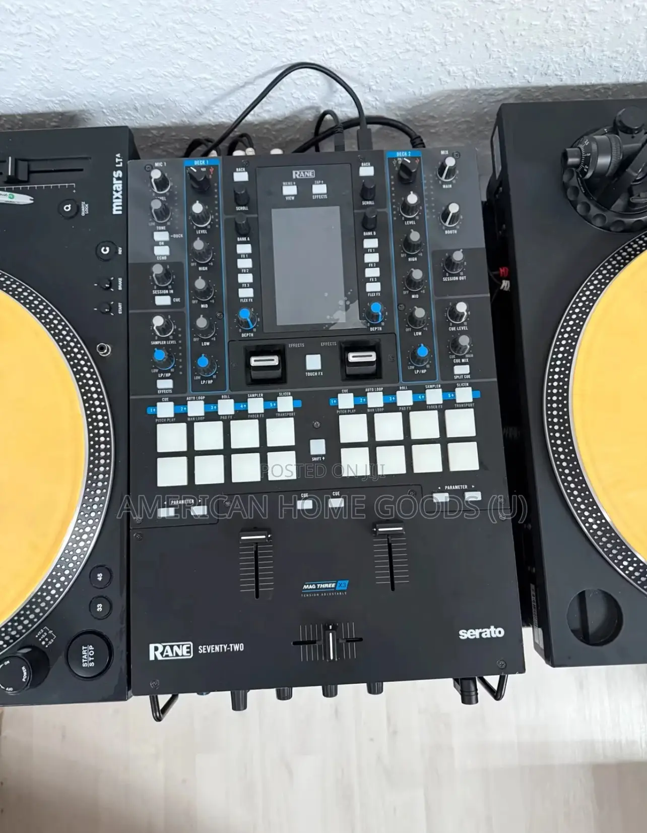 Rane Seventy Two 72 Serato Dj Mixer Battle 2 Channel Mischpult Scratch