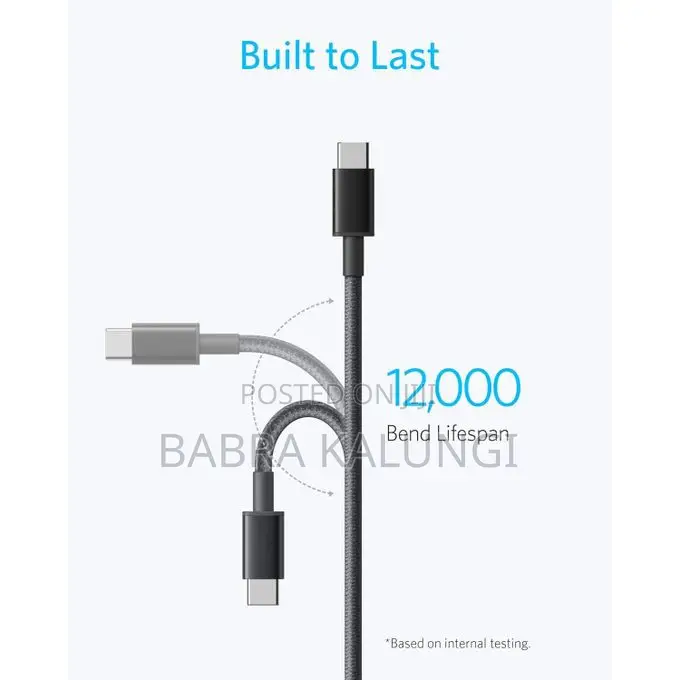 Anker Usb C to Usb C Cable