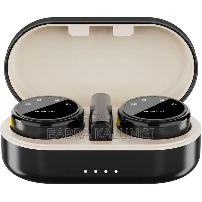 Porodo Wireless Microphone Dual Mic