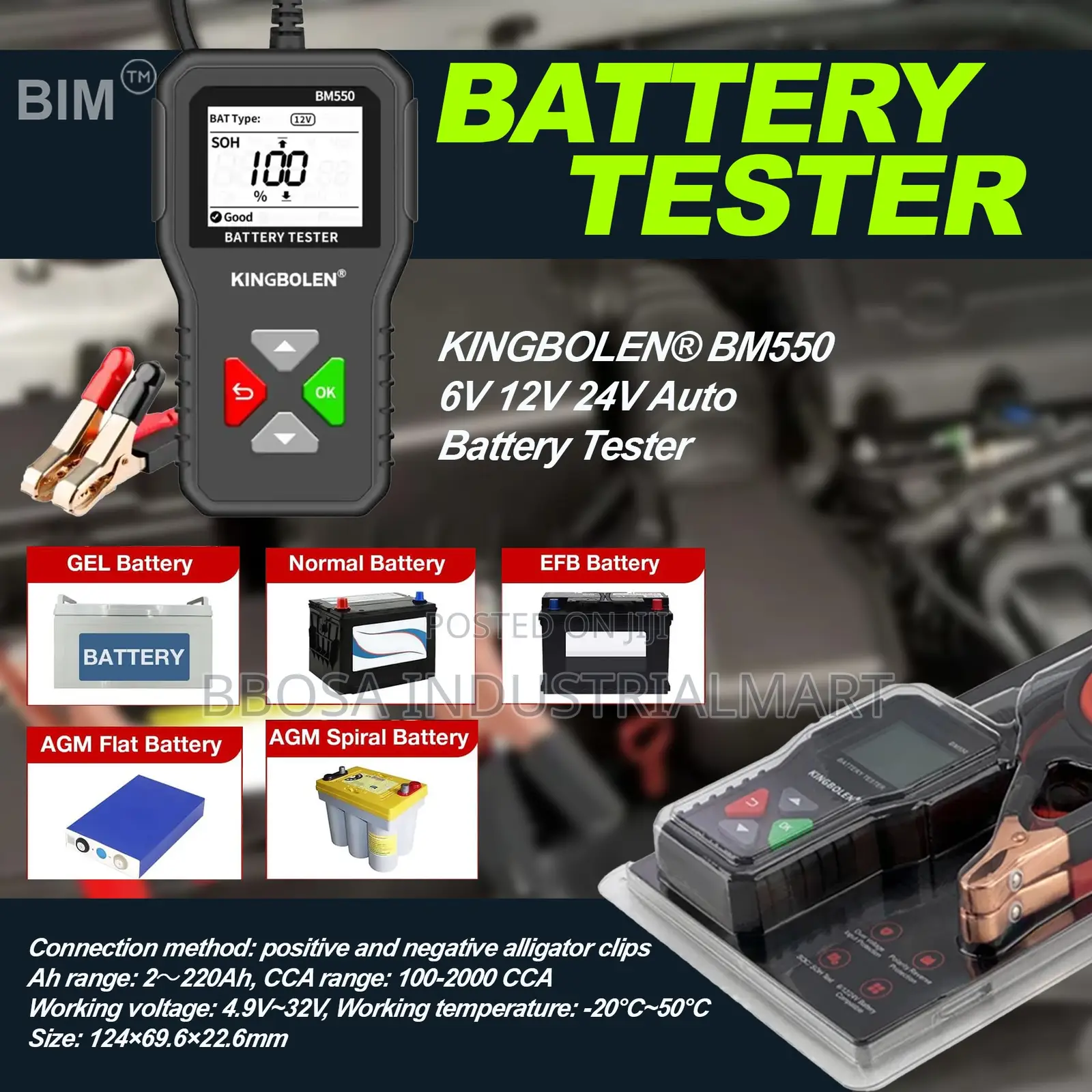 Battery Tester Bm550