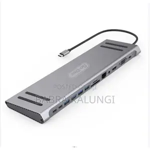 Go-Des 14 in 1 Usb C Type-C Hub Hubs Docking Station Dual