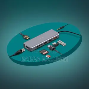 Porodo 9-in-1 Usb-C Hub Multiport Adapter With 100w Pd
