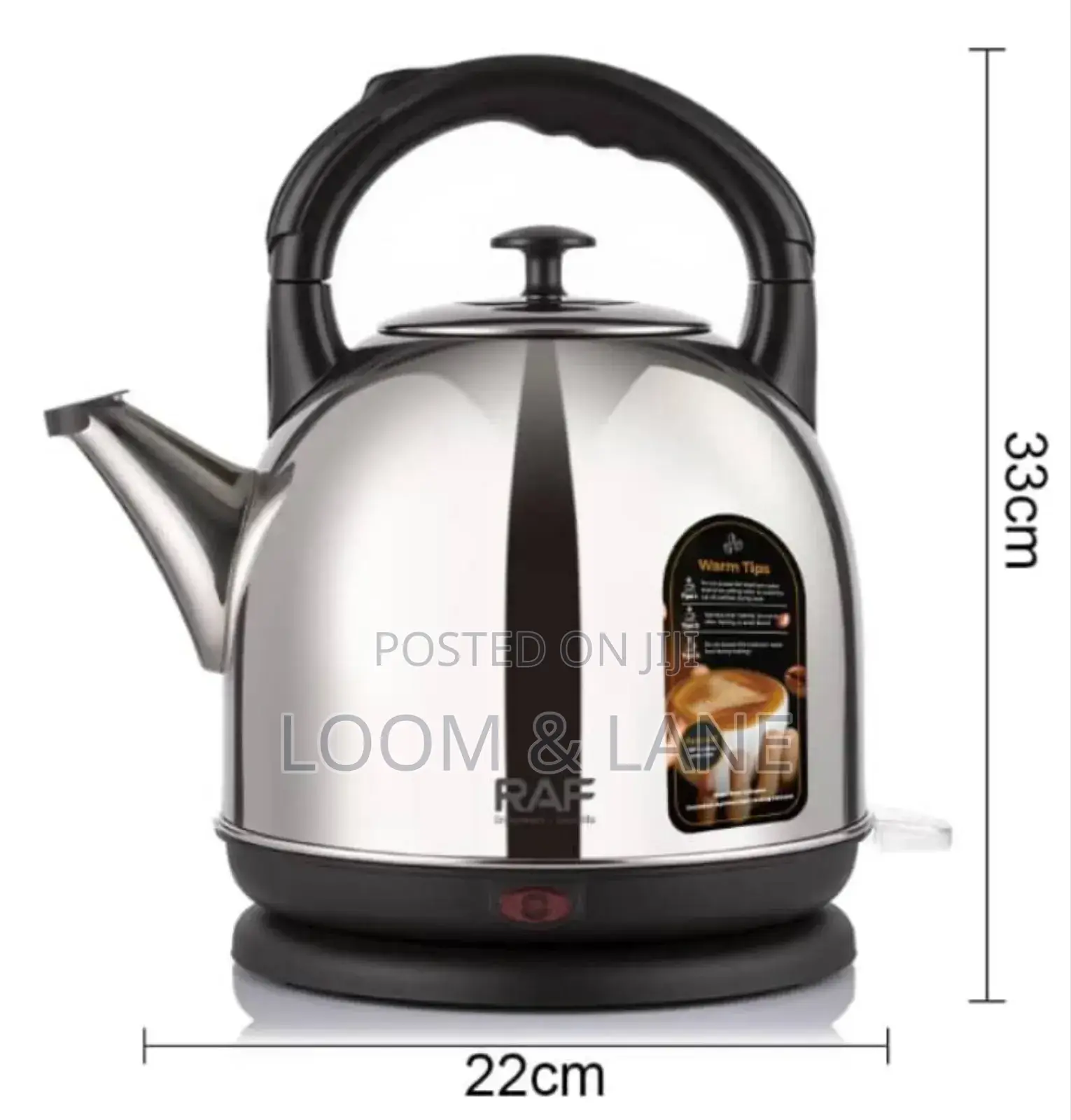Raf R.7310 4litrs Electric Kettle