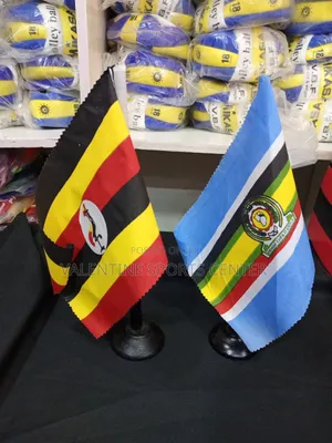 Uganda Flag and East African Flag Original Material Is Available