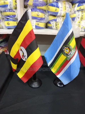 Uganda Flag and East African Flag Original Material Is Available