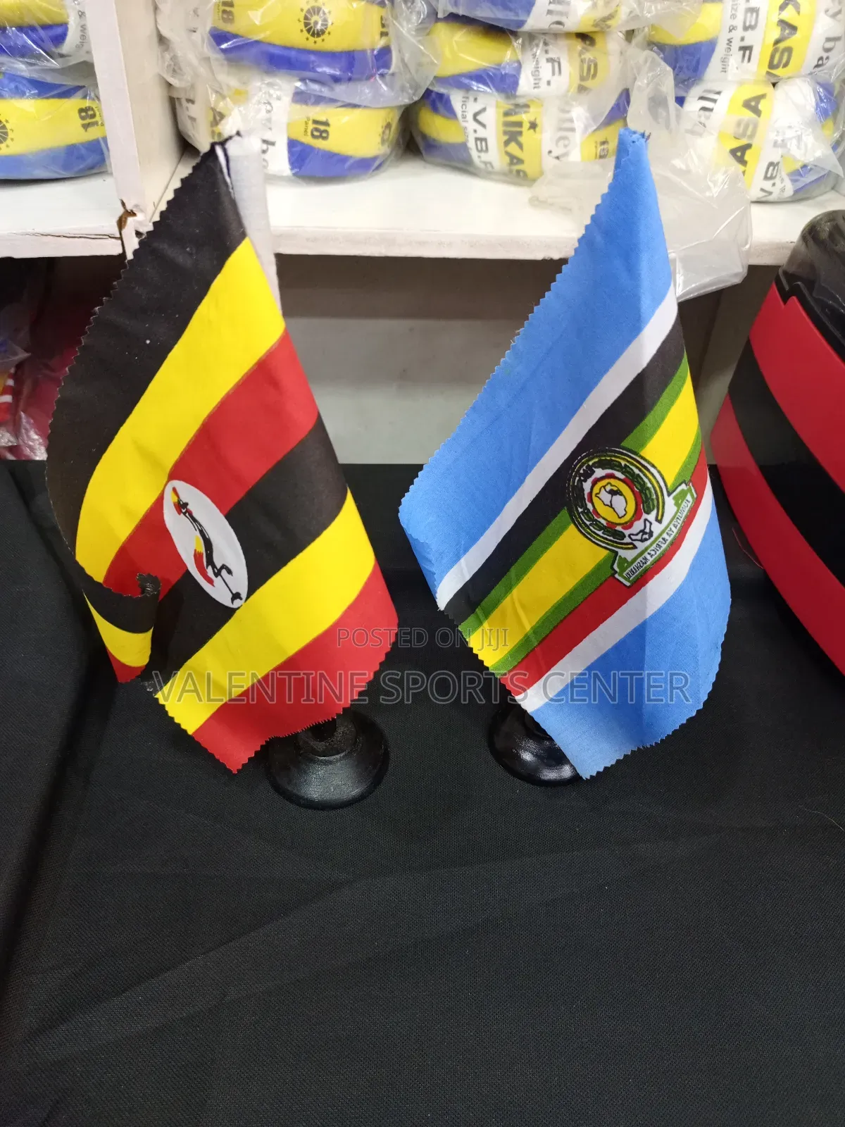 Uganda Flag and East African Flag Original Material Is Available