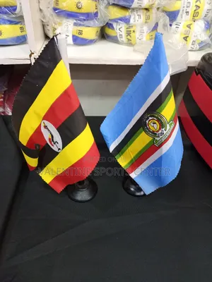Uganda Flag and East African Flag Original Material Is Available