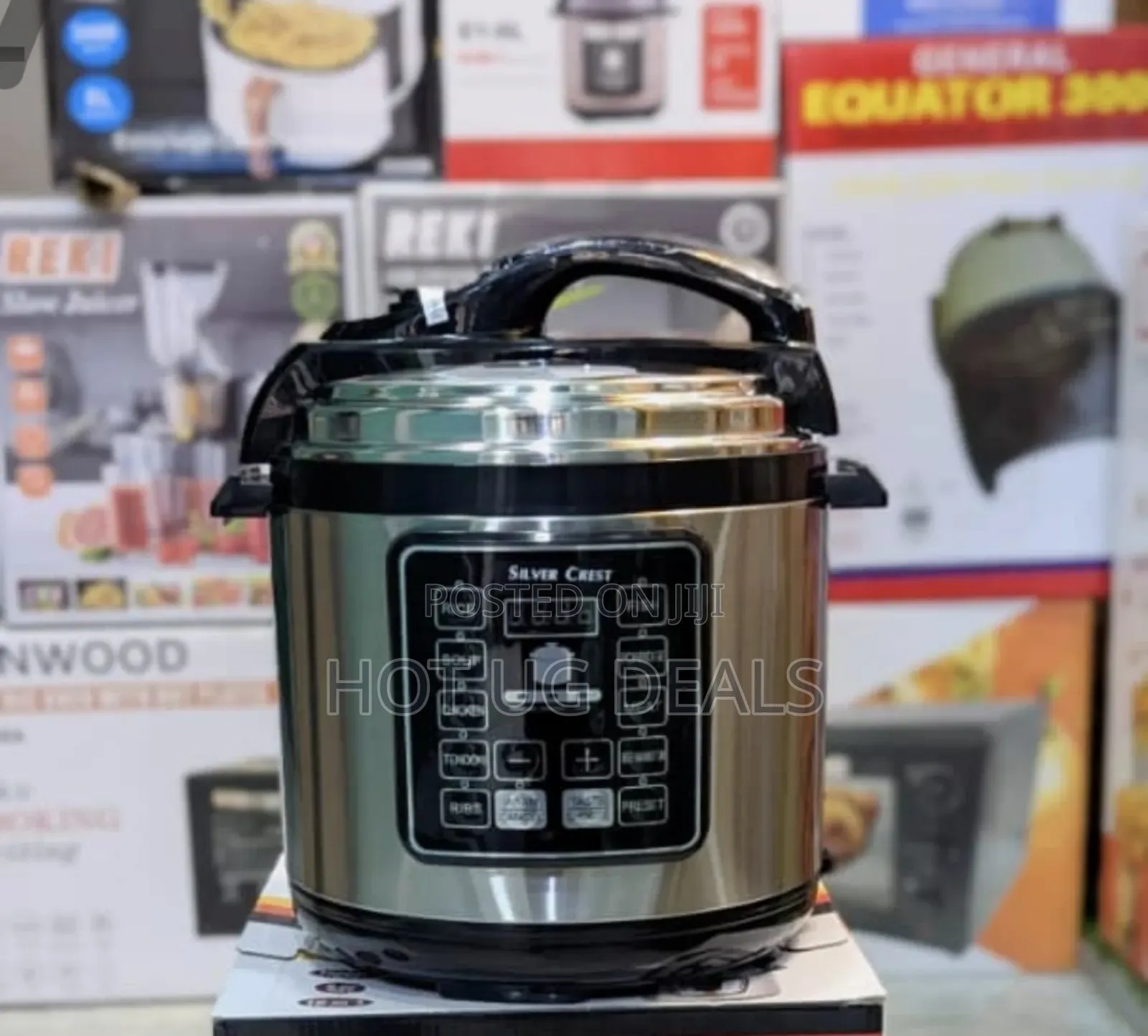 10 In 1 Saachi 8 Litres Electric Pressure Cooker Nl-pc-5308
