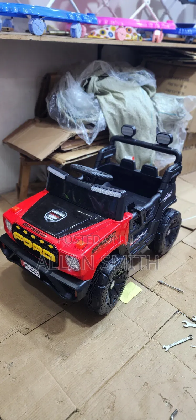 4x4 Simple Remote Controlled Car