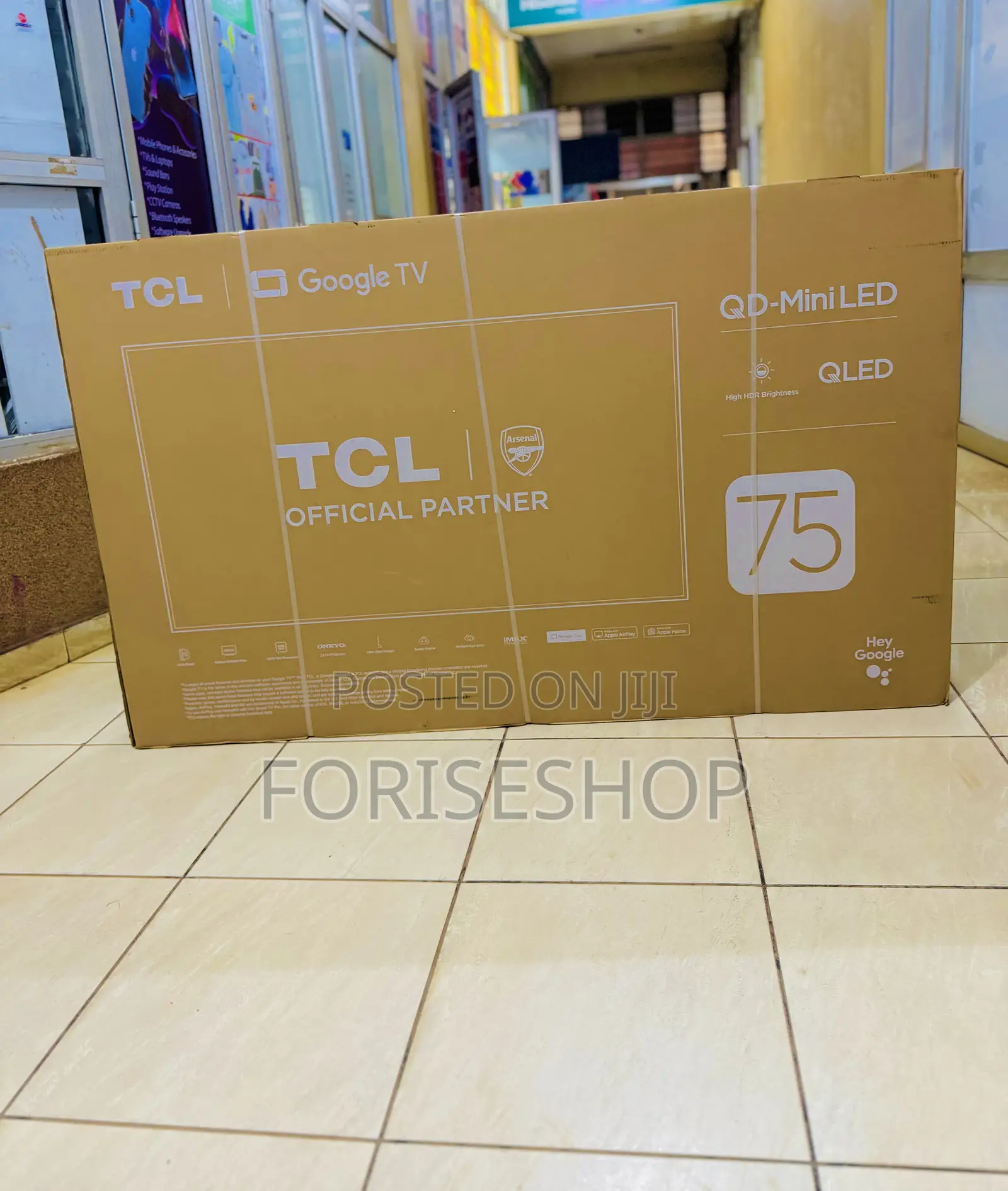 Tcl 75inch Miniled Qled Tv (Black Friday)