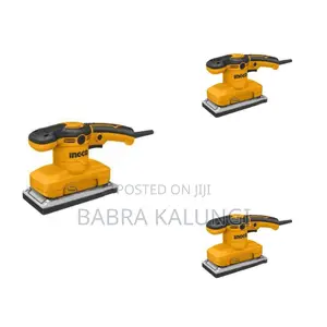 Ingco Fs3208 Finishing Sander 320w , 93*185mm - Yellow,Black