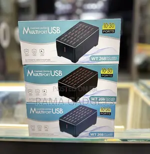 Multiport Usb Charging Station (Wt 268 Model) With 10-30 Ports,