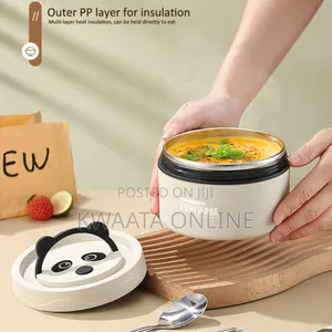 420ml/550ml Lunch Box With Insulated Bag Portable Heat Insulation