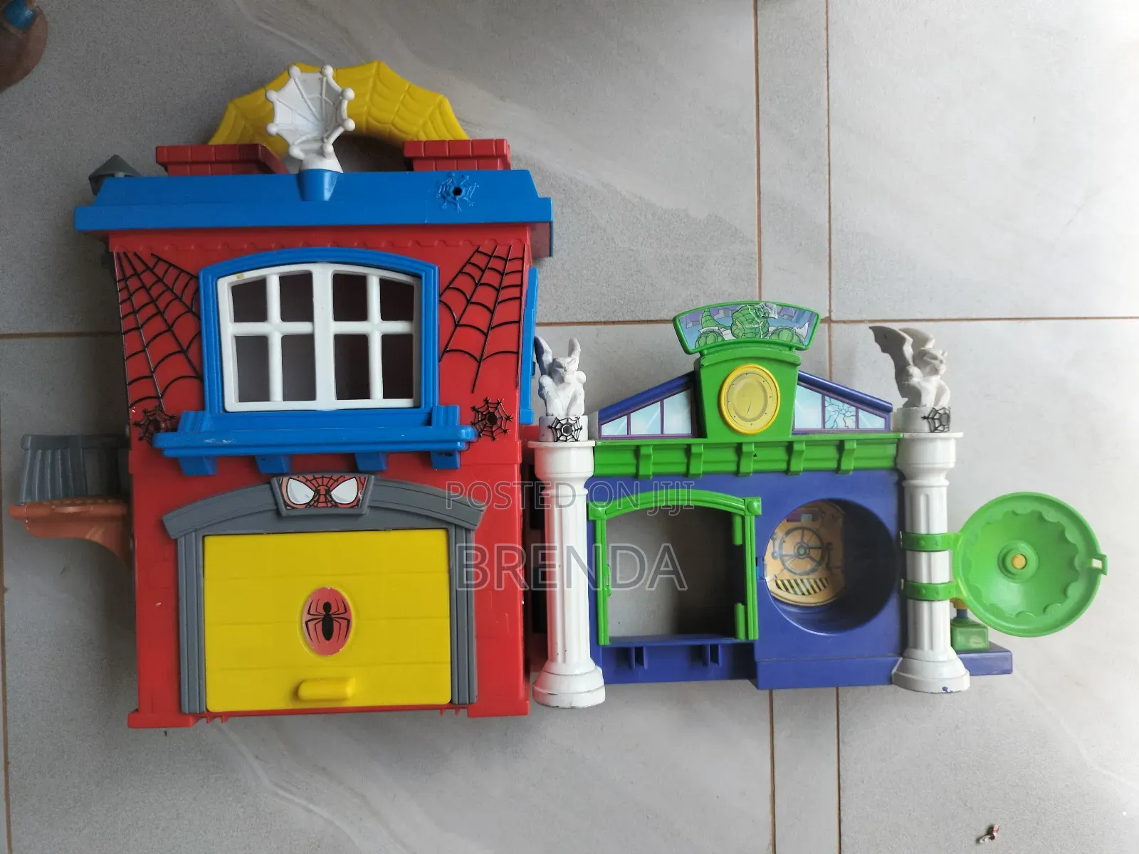 Used Spiderman Toy House