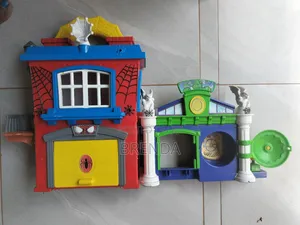 Used Spiderman Toy House