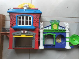 Used Spiderman Toy House