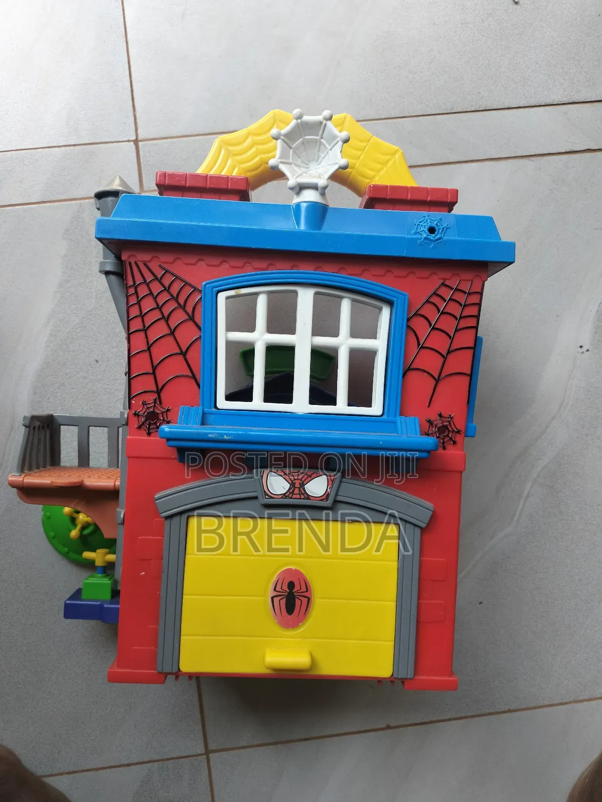 Used Spiderman Toy House