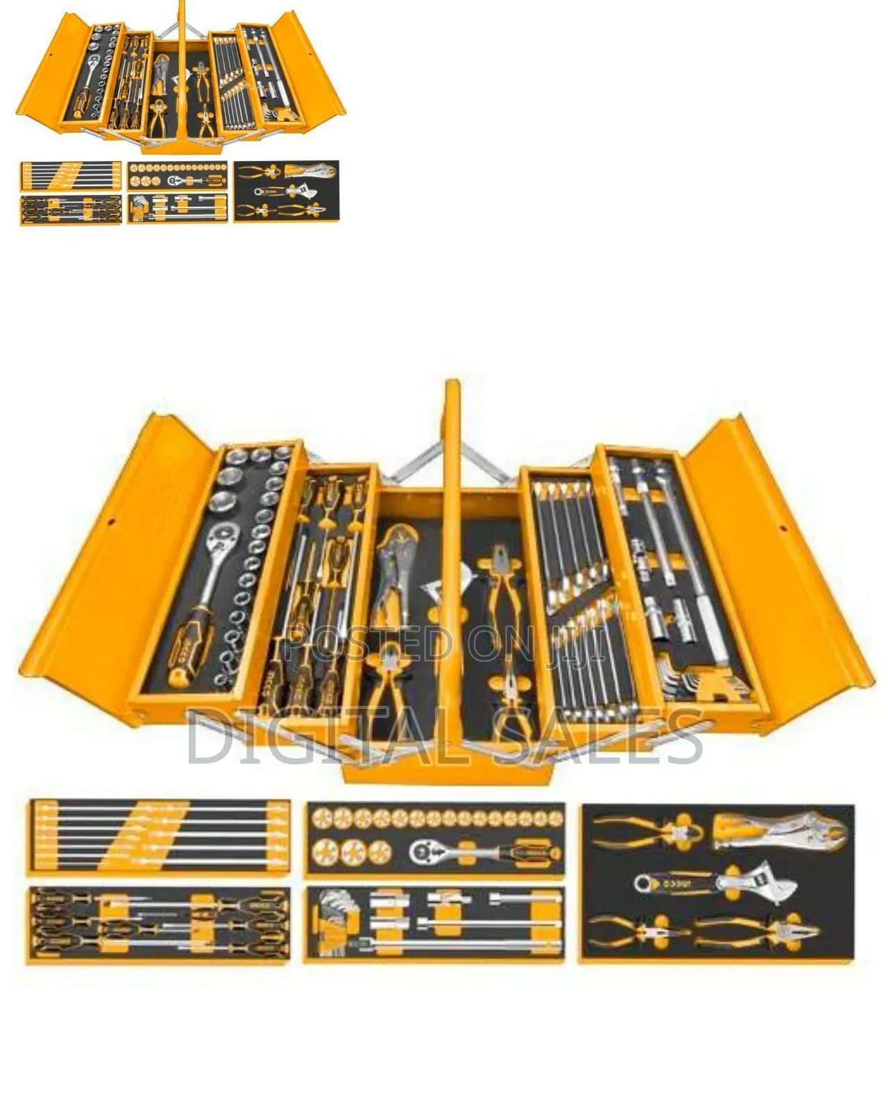 59 PCS Tool Chest Set - Orange