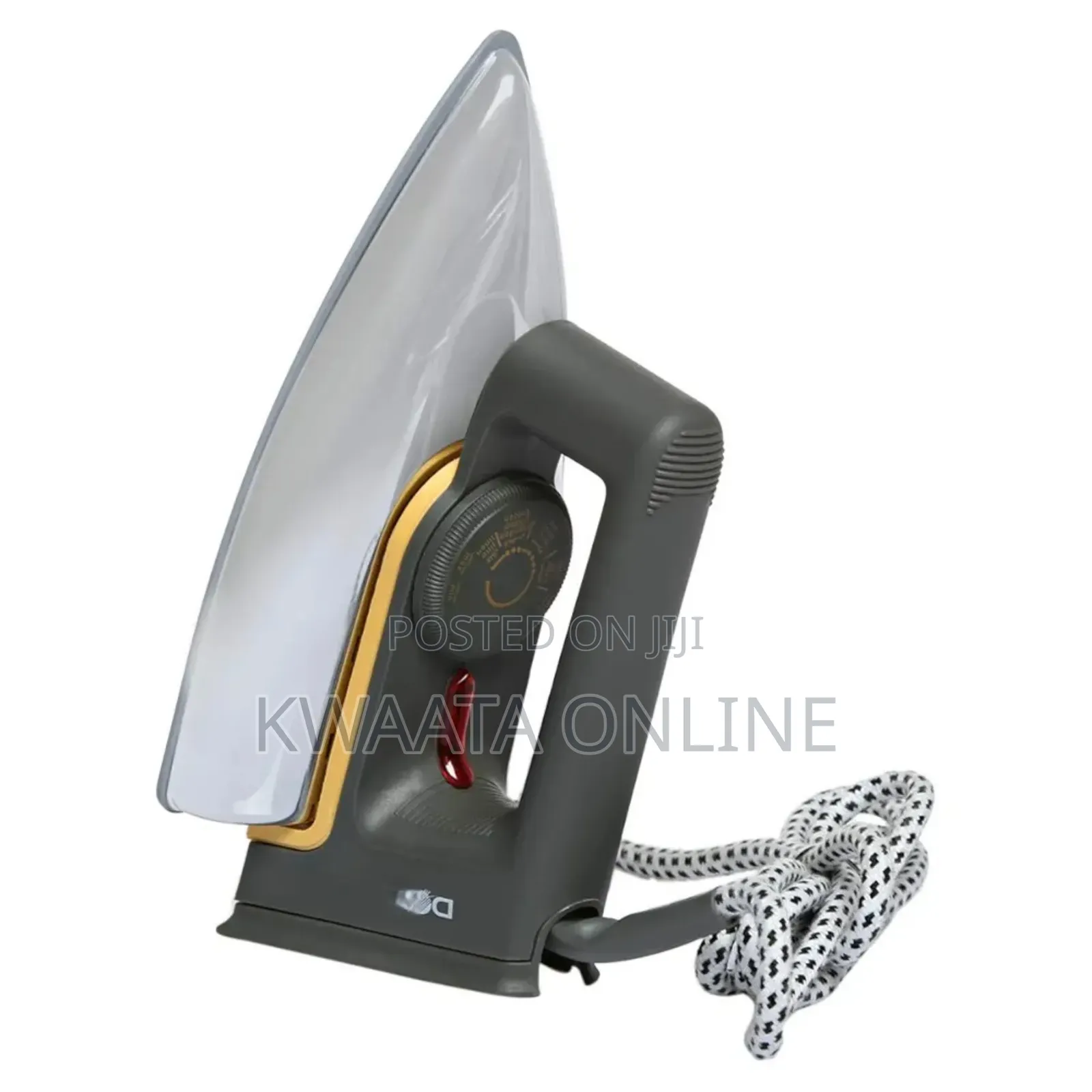 DSP Professional Dry Iron 1000w With Aluminum Soleplate Kd1347