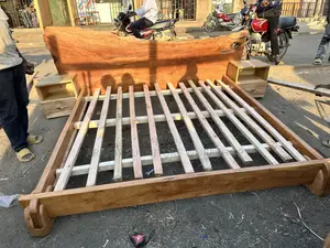 Solid Craft Afzelia Bed
