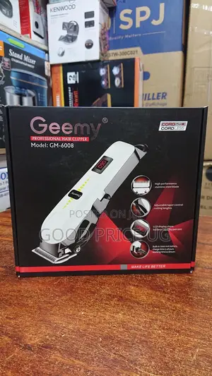 Geemy Rechargeable Cordless Machine With Battery Indicator