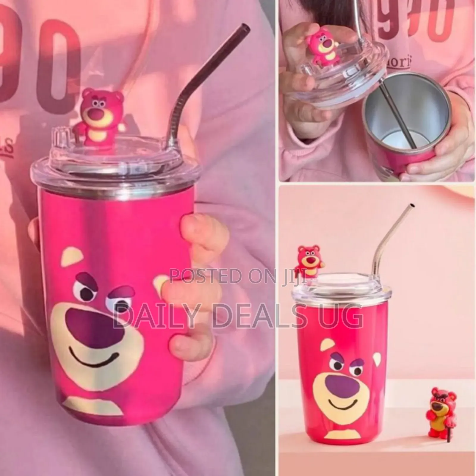 Kids Themed Tumbler (With a Steel Straw)